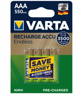 Акумулаторни батерии ААA Varta Ready2Use AAA Toys - 800 mAh - BL4