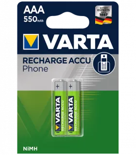 Акумулаторни батерии AAA Varta Phone AAA - 550 mAh
