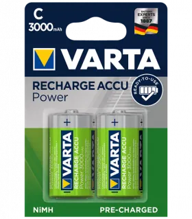 Акумулаторни батерии Varta Ready2Use C 3000mAh BL2