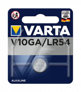 Алкална батерия LR54 AG10 - Varta V10GA LR54 1.5V