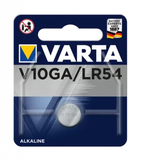 Алкална батерия LR54 AG10 - Varta V10GA LR54 1.5V