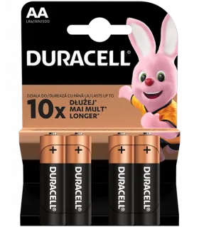 Алкални батерии АА Duracell Basic MN1500