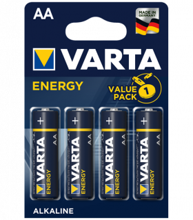 Алкални батерии АА Varta Energy AA