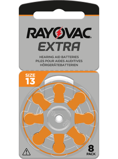 8 Батерии за слухов апарат 13 Extra Advance - Rayovac