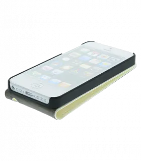 Калъф за телефон iPhone 5 croco beige