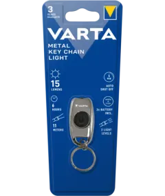 Метално фенерче-ключодържател VARTA