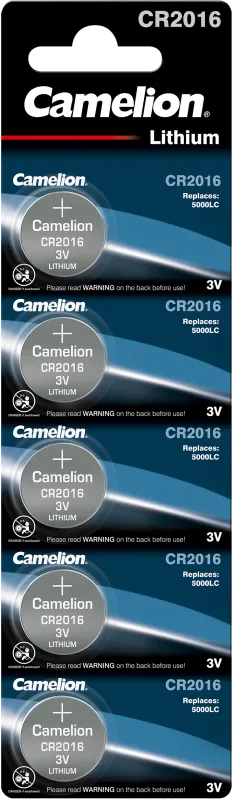 Литиева батерия Camelion CR2016 BL5