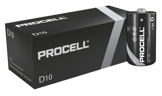 Алкални батерии LR20 D Duracell Procell MN1300 10-Pack