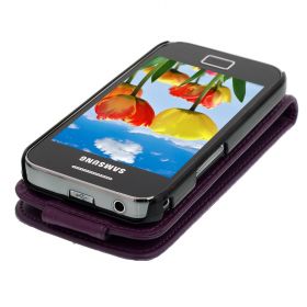 FLIP калъф за Samsung Galaxy ACE GT-S5830 Purple