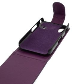 FLIP калъф за Samsung Galaxy ACE GT-S5830 Purple