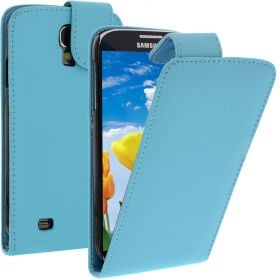 FLIP калъф за Samsung Galaxy S4 i9500 Hell Blue (Nr 19)