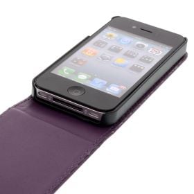 FLIP калъф за iPhone 4 4S Purple (Nr 33)