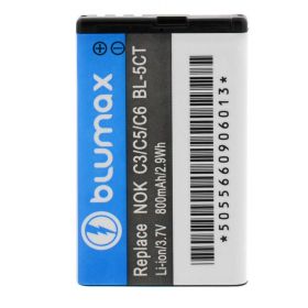 Blumax Repl.Battery for Nokia C3/C5/C6 BL-5CT 900mAh Li-ion