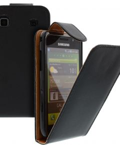 FLIP калъф за Samsung Galaxy S1 i9000 Black