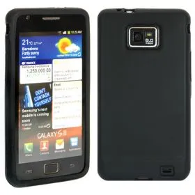 Силиконов кейс за Samsung i9100 Black