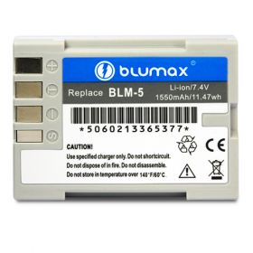 Blumax батерия за Olympus BLM-5 BLM5 1550mAh