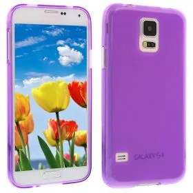 Силиконов кейс за Samsung Galaxy S5 purple