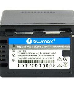 Blumax батерия за Panasonic VW-VBK360 3,7V 3500mAh