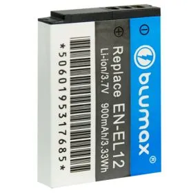 Blumax батерия за Nikon EN-EL12 900mAh