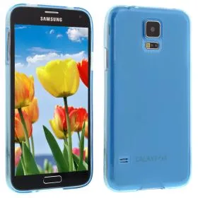 Силиконов кейс за Samsung Galaxy S5 light blue