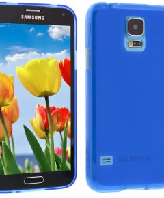 Силиконов кейс за Samsung Galaxy S5 blue