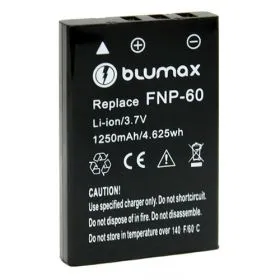 Blumax Battery for Fuji NP-60 Li-lon 1200mAh