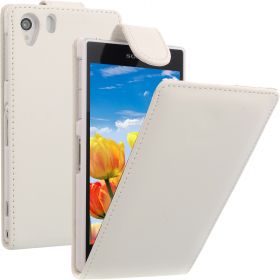 Flip Case for Sony Xperia Z1 White