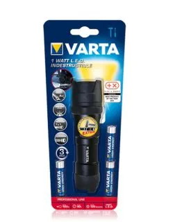 Фенер Varta 18700 Indestructible 1W LED Light + 3xAAA