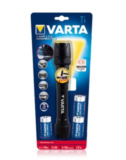 Фенер Varta 18702 Indestructible 3W LED Light + 3xC