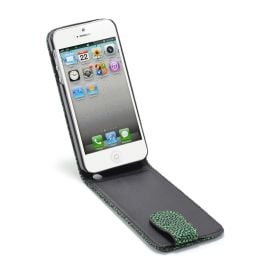 Калъф за телефон iPhone 5 Strass Look Green