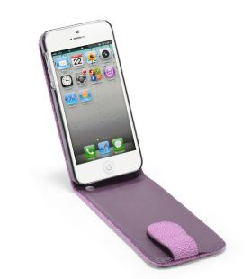 Калъф за телефон iPhone 5 Strass Look Purple