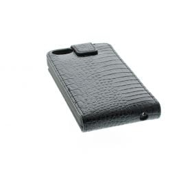 Калъф за телефон iPhone 5 croco black