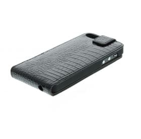 Калъф за телефон iPhone 5 croco black