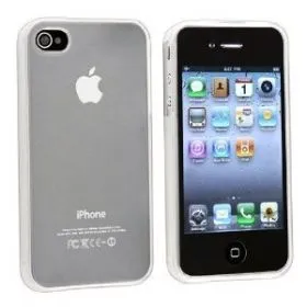 Silicon Case/Bumper for iPhone 4/4S White