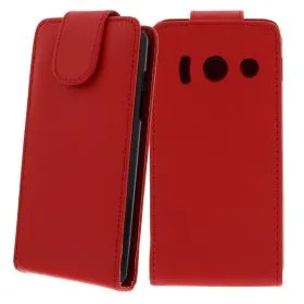 FLIP калъф за Huawei Ascend Y300 Red