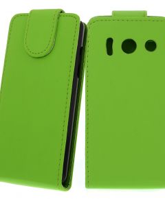 FLIP калъф за Huawei Ascend Y300 Green