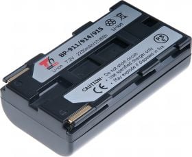 Батерия за видеокамера Canon BP-911, BP-914, BP-915,  Черна, 2200 mAh