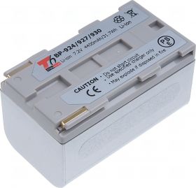 Батерия за видеокамера Canon BP-924, BP-927, BP-930, Сребриста, 4400 mAh