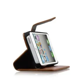 Blumax PU Wallet Bookstyle Case iPhone 5 Brown