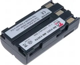 Батерия за видеокамера JVC BN-V207, BN-V207U, Сива, 1100 mAh