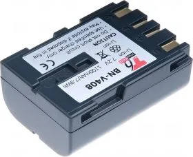 Батерия за видеокамера JVC BN-V408, Сива, 1100 mAh