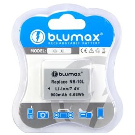 Blumax батерия за фотоапрат Canon NB-10L, Li-Ion, 820mAh