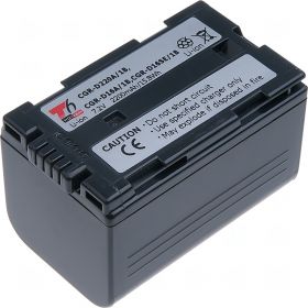 Батерия за видеокамера Panasonic CGR-D220A/1B, CGR-D16A/1B, CGR-D120, CGR-D08, CGR-D210, CGR-D320, CGR-D28S, CGP-D28S, grey, 2200 mAh