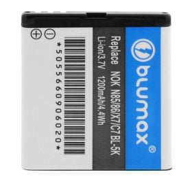 Blumax Repl.Battery for Nokia N85/86/X7/C7 BL-5K 1300mAh