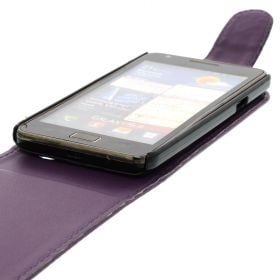 FLIP калъф за Samsung Galaxy S2 i9100 Purple (Nr 33)