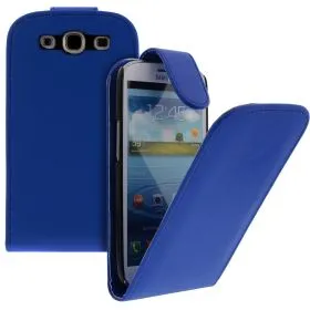 FLIP калъф за Samsung Galaxy S3 i9300 Dark Blue (Nr 11)