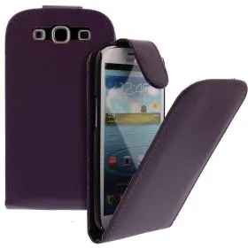 FLIP калъф за Samsung Galaxy S3 i9300 Purple (Nr 33)