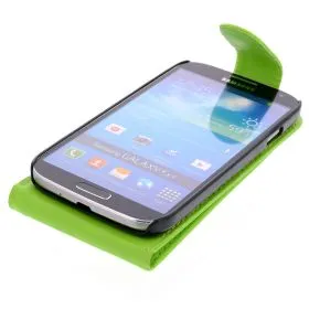 FLIP калъф за Samsung Galaxy S4 i9500 Green (Nr 30)