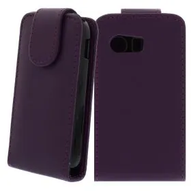 FLIP калъф за Samsung Galaxy Y GT-S5360 Purple (Nr 33)