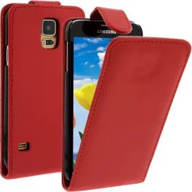 FLIP калъф за Samsung Galaxy S5 Red (Nr 7)